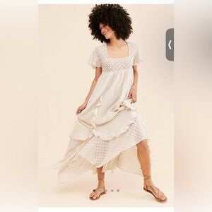 Free People Free-est Bring The Romance Midi Dress, Size S